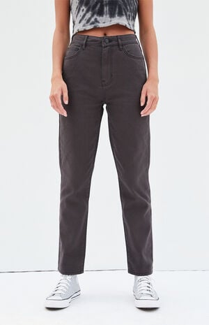 pacsun mom jeans black