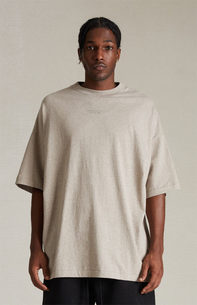 Fear of God Essentials Core Heather T Shirt PacSun