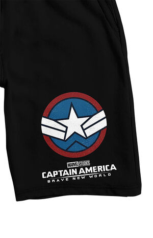 Captain America: Brave New World Title Lounge Sweat Shorts image number 2