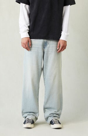 Dylan Baggy Jeans Light Wash Tinted