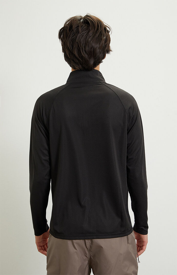 トップス ACRT layer shirt A.R.C. Active Black Performance Mid Layer Long Sleeve T