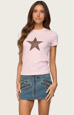 Narla Leopard Star T-Shirt image number 1