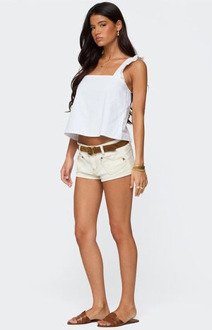 Viviana Linen Look Top image number 4