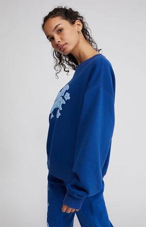 Don't Worry Crew Neck Sweatshirt image number 2