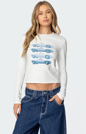 Car Club Long Sleeve T-Shirt image number 1