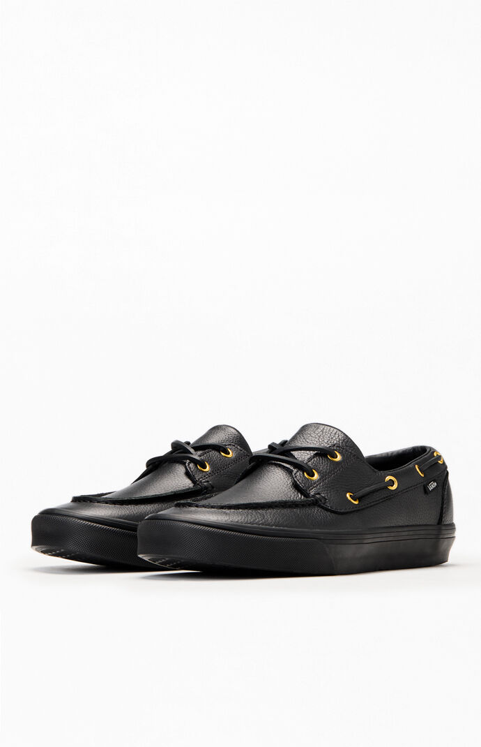 Vans Black 2-Eyelet Boat Shoes | Pacsun