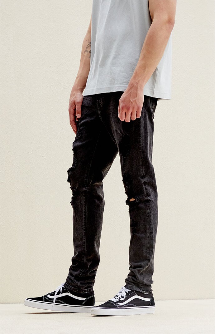 Pacsun Comfort Stretch Black Skinny Jeans | PacSun
