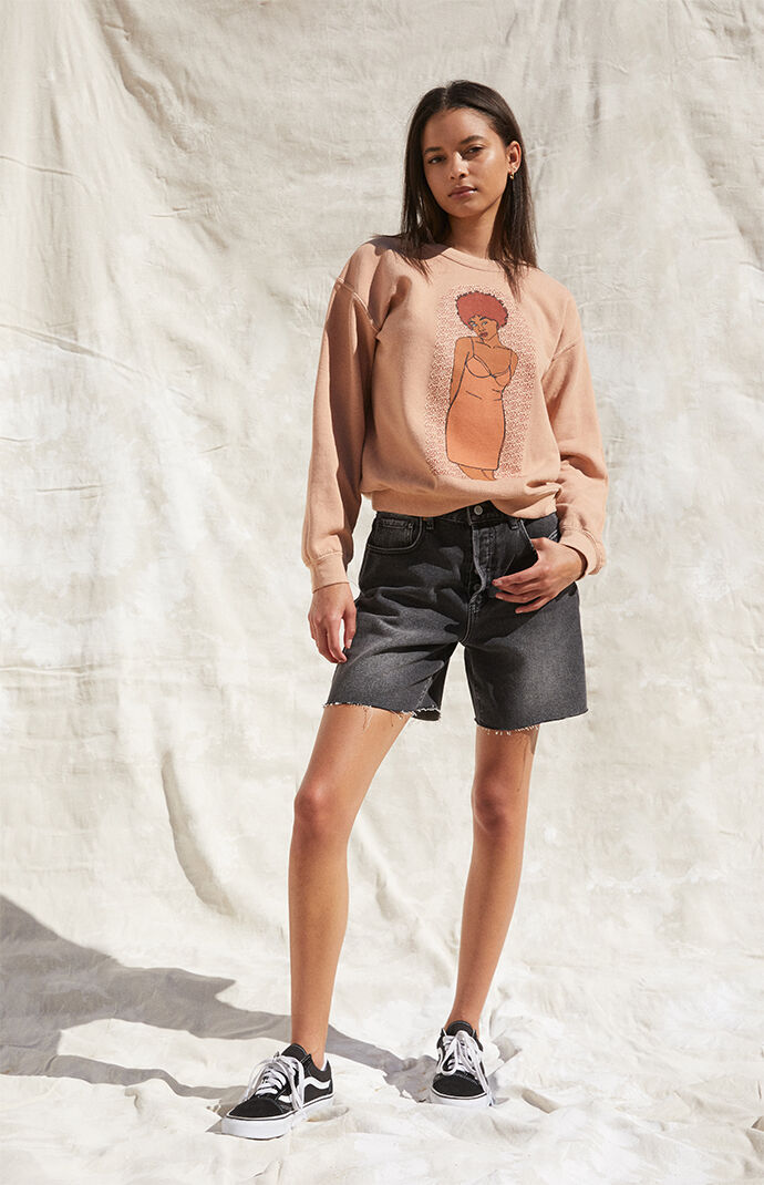 x Alilscribble My Girl Crew Neck Sweatshirt
