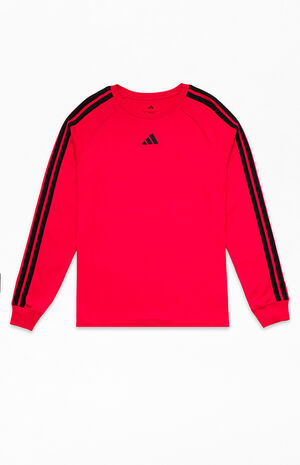 Kids Red Crew Neck Sweatshirt image number 1