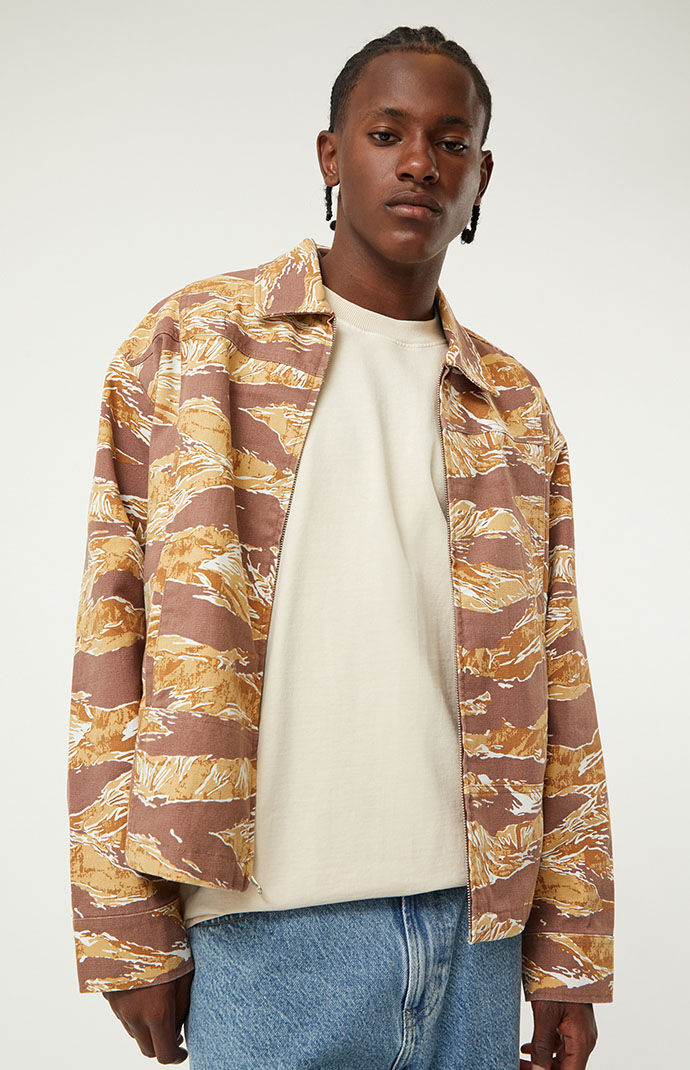 Pacsun camo hotsell jacket