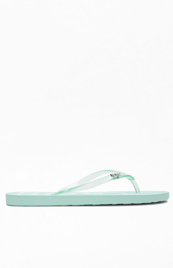 Mint Viva Jelly Sandals