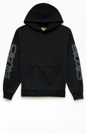 Vintage Black Star Hoodie image number 1
