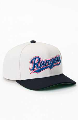 Texas Rangers MLB Word Pro Snapback Hat image number 1