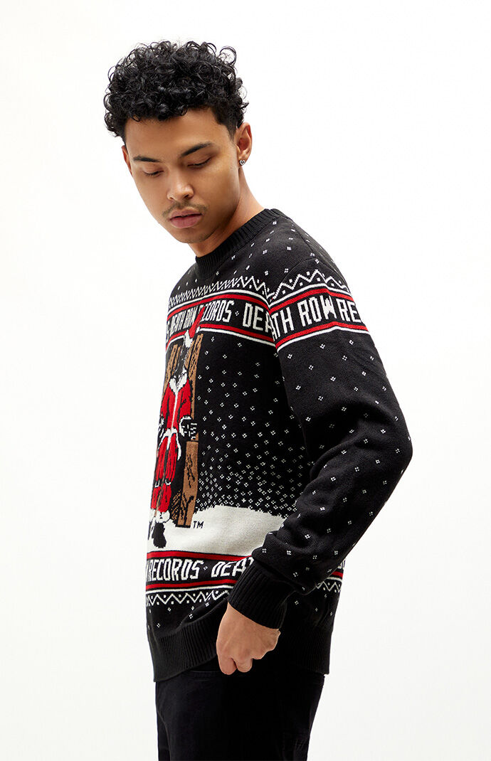Death Row Records Holiday Sweater PacSun