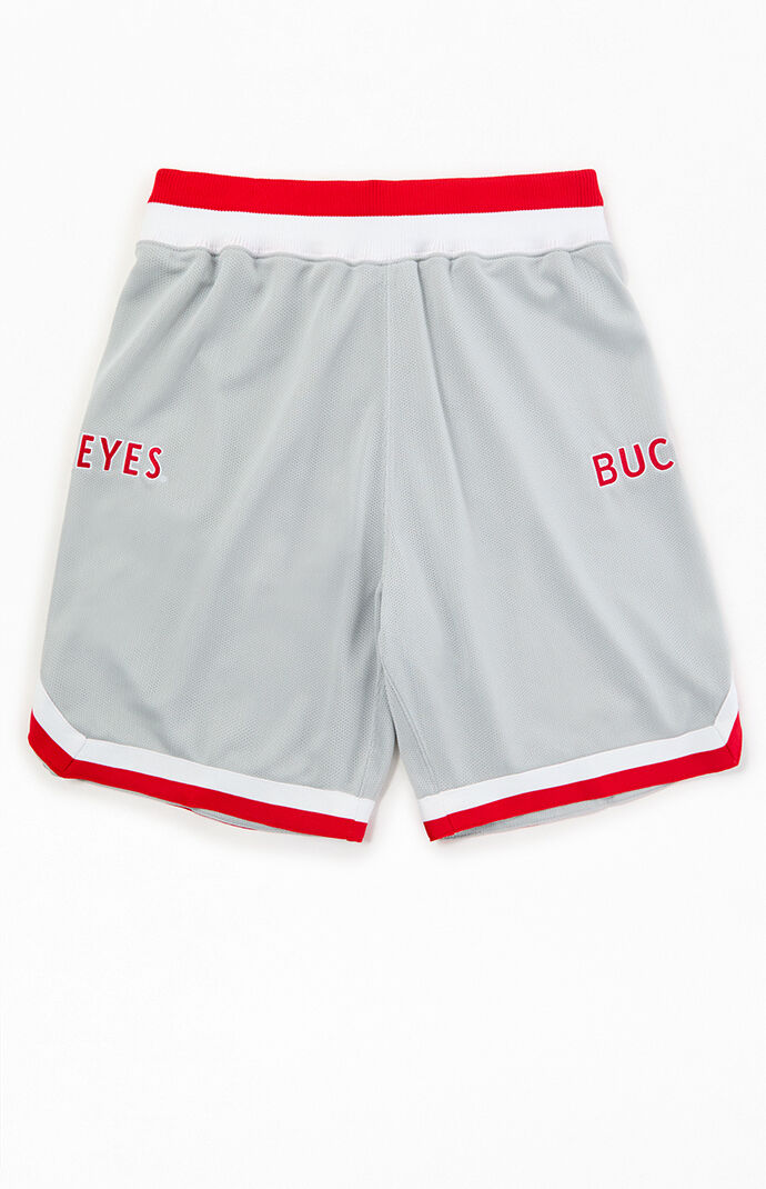 Mitchell & Ness OSU Buckeyes Mesh Shorts