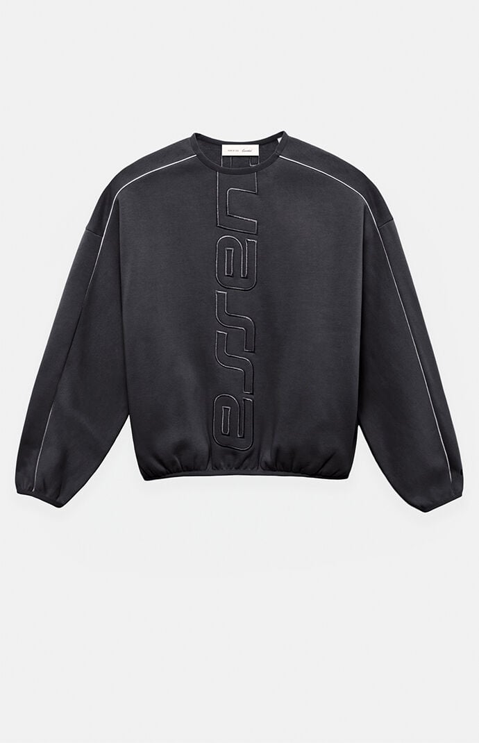 Fear of God Vintage Black Active Trace Modern Crew Neck Sweatshirt