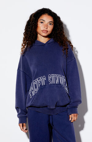 Pacific Sunwear Washed Oversized Hoodie image number 2