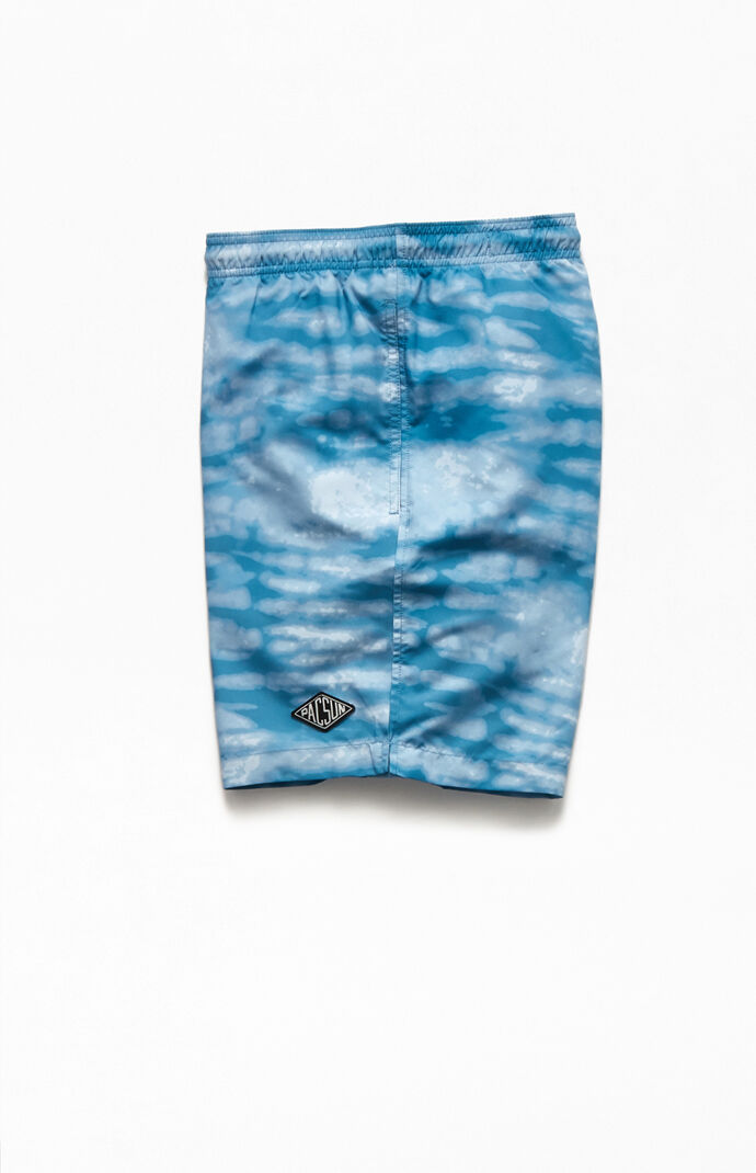 Blue Tiger 17" Swim Trunks