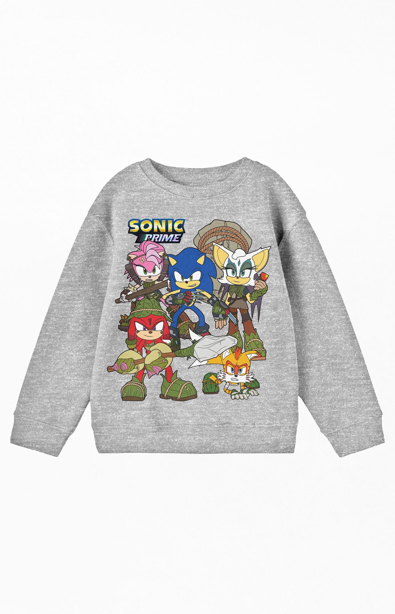 PacSun Kids Sonic Prime Crew Neck Sweatshirt