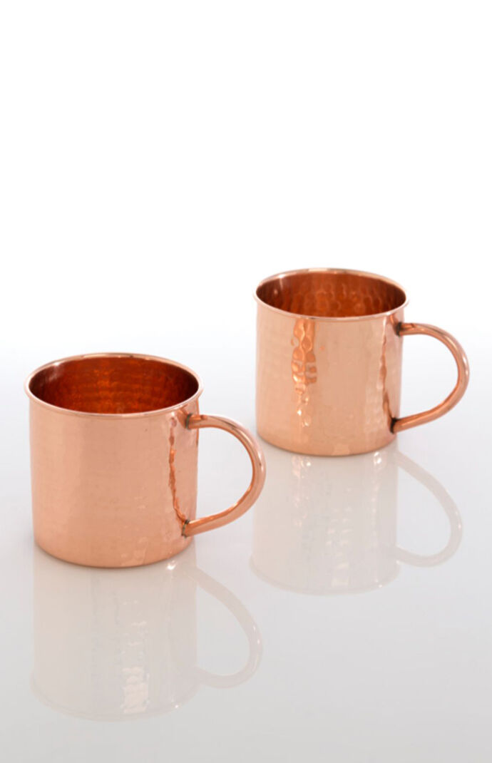 Boris Hammered Copper Mug