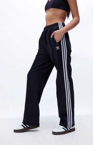 Black Velour Track Pants image number 2