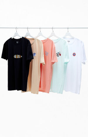 5 Pack Embroidered T-Shirts image number 1
