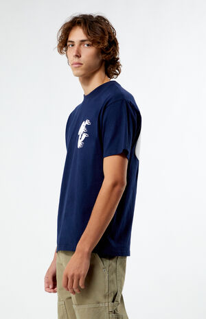 Fiery NY Puff Boxy Cropped T-Shirt image number 3