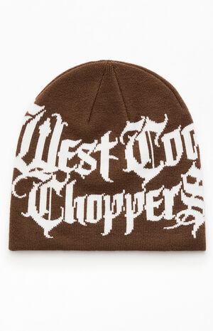 Berretto In Lana West Coast Choppers Con Patch, Nero, Unisex