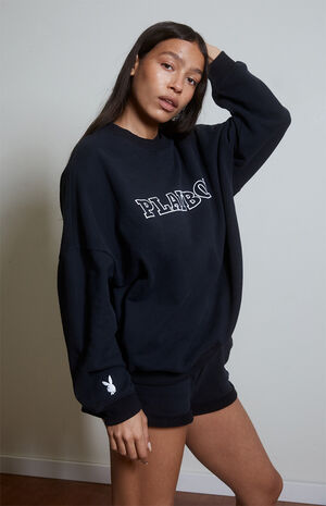 Playboy By PacSun Big Classic Crew Neck Sweatshirt