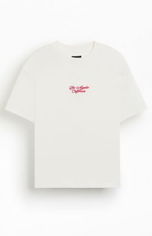 Los Angeles Shadow Embroidered T-Shirt image number 1