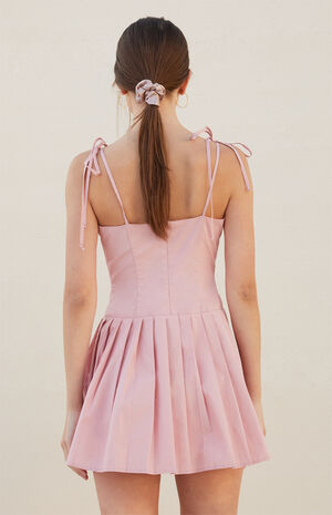 Bella Corset Tie Strap Mini Dress image number 3