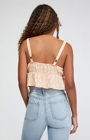 Petite Peplum Tank Top image number 4