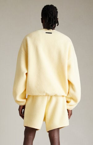 Garden Yellow Polar Fleece Crew Neck Sweatshirt image number 3