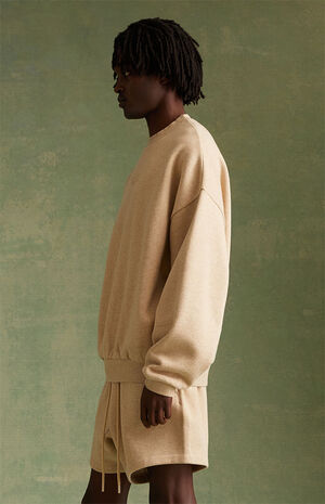 Gold Heather Crew Neck Sweatshirt image number 2