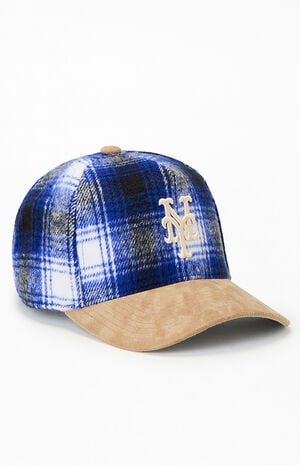 MLB Plaid NY All Star Game Pro Snapback Hat image number 1
