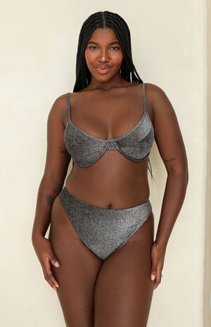 Seashore High Waisted Cheeky Bikini Bottom image number 5