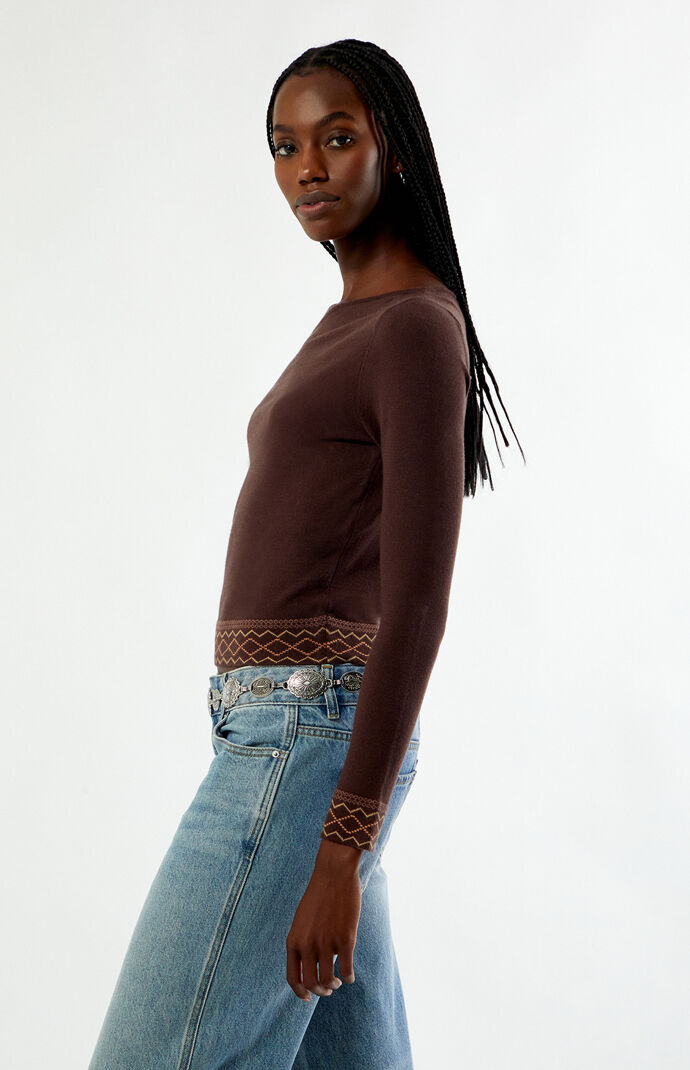 Your Favorite Clarity Off-The-Shoulder Sweater | PacSun