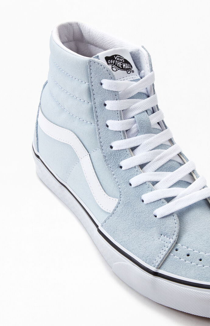 light blue hightop vans