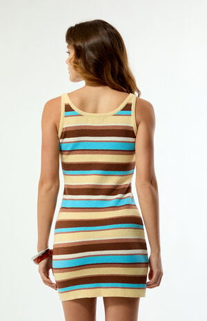 Evie Striped Sweater Dress image number 4