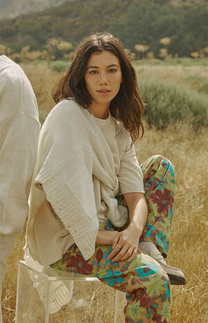 Eco Distressed Cardigan image number 3