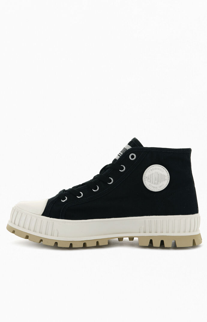 Black Pallashock Mid OG Shoes