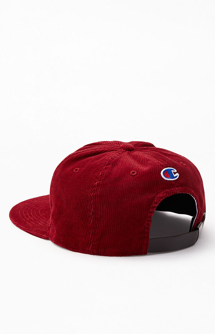 Corduroy Strapback Hat