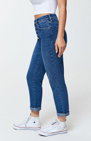 Ultimate Blue Mom Jeans Ultimate Blue Mom Jeans image number null