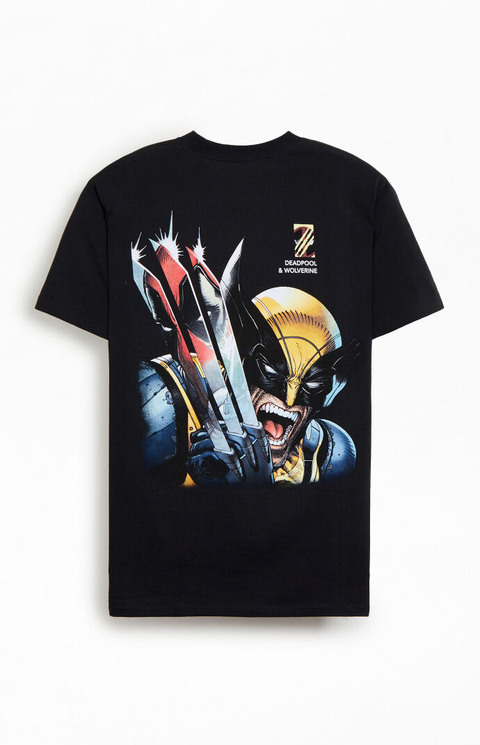Marvel Deadpool and Wolverine Tシャツ 公式 Amazon.com: Marvel