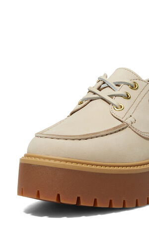 Women's Taupe Stone Street Boat Shoes image number 9