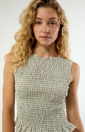 Thistle Plaid Tank Top image number 5