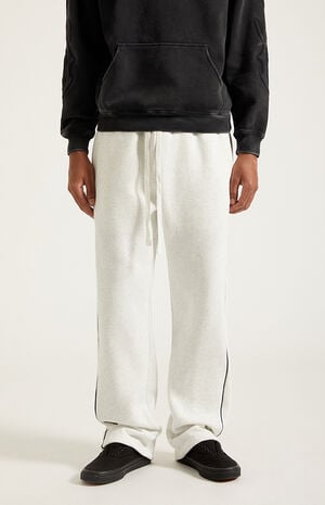 Gray Piping Track Sweatpants image number 2