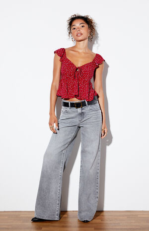 Keyhole Babydoll Top image number 4