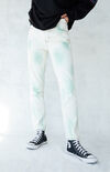 Eco White & Green Mom Jeans Eco White & Green Mom Jeans image number null
