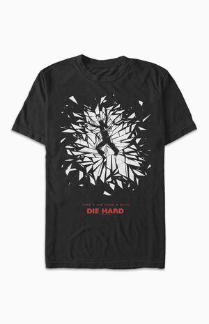 Die Hard Shattered Glass T-Shirt Die Hard Shattered Glass T-Shirt image number null